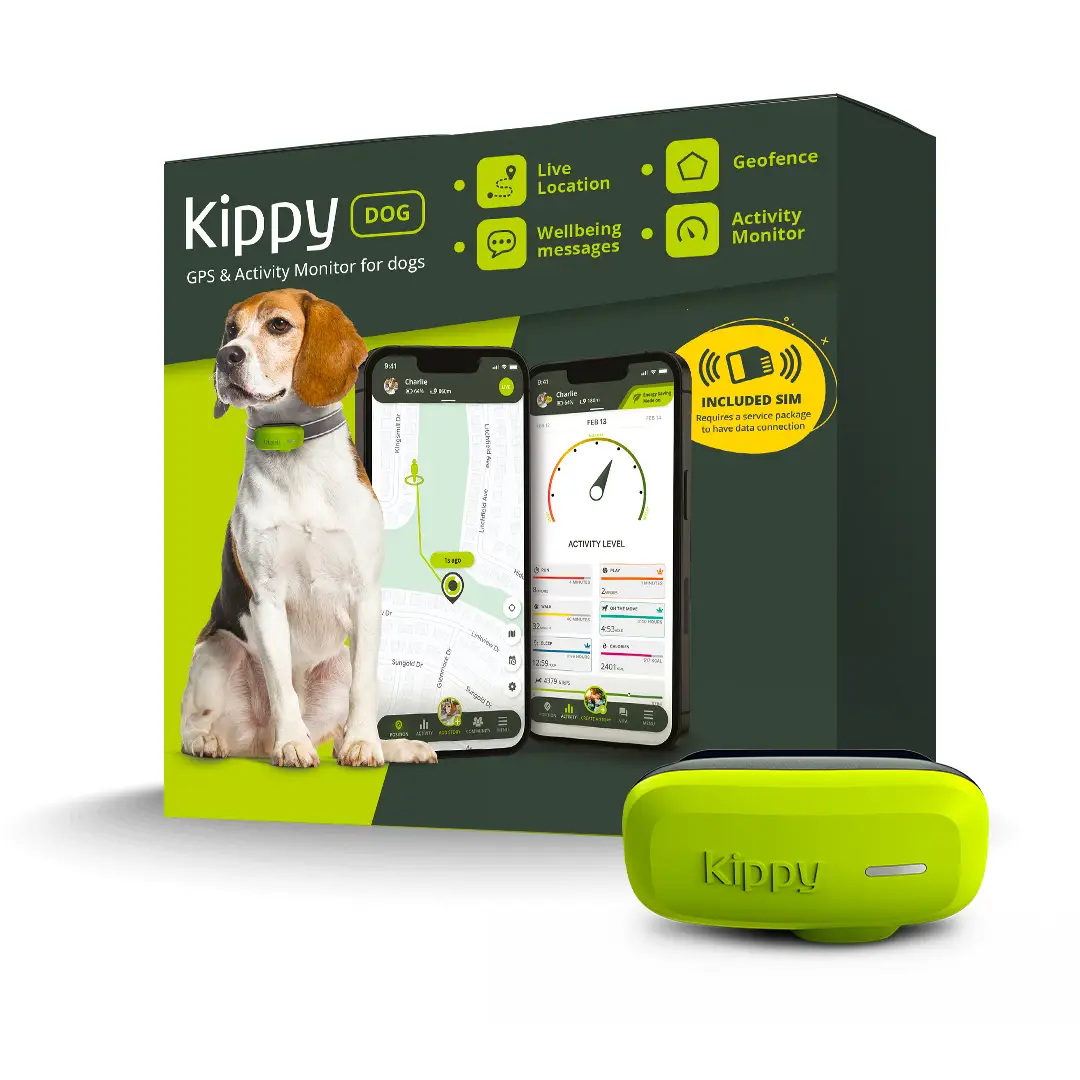 KIPPY DOG Localizzatore GPS e Activity Monitor per cani
